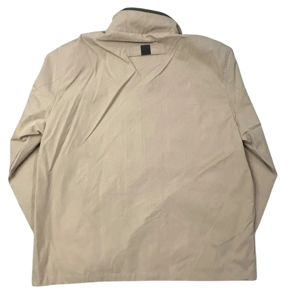 RAINFOREST Men's Drylander Tech Khaki Chore Jacket NWT L Water‎ Wind Resistant